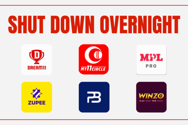 Real-Money Gaming Platforms Shut Down in India After New Bill 20251