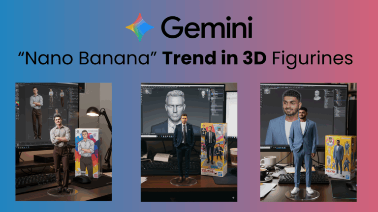 Gemini Nano Banana Trend in 3D Figurines